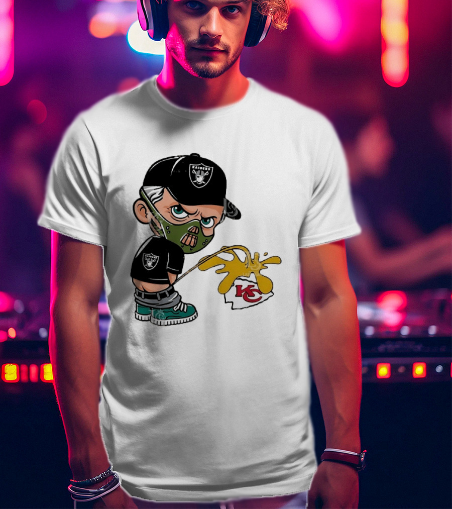 Las Vegas Raiders Fan Prank On Kansas City Chiefs Rivalry T-Shirt