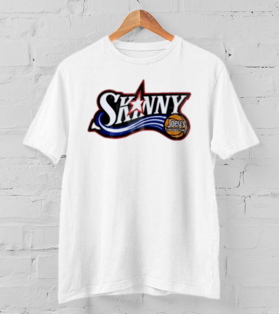 Skinny Joey's Cheesesteaks Basketball Star Wave T-Shirt