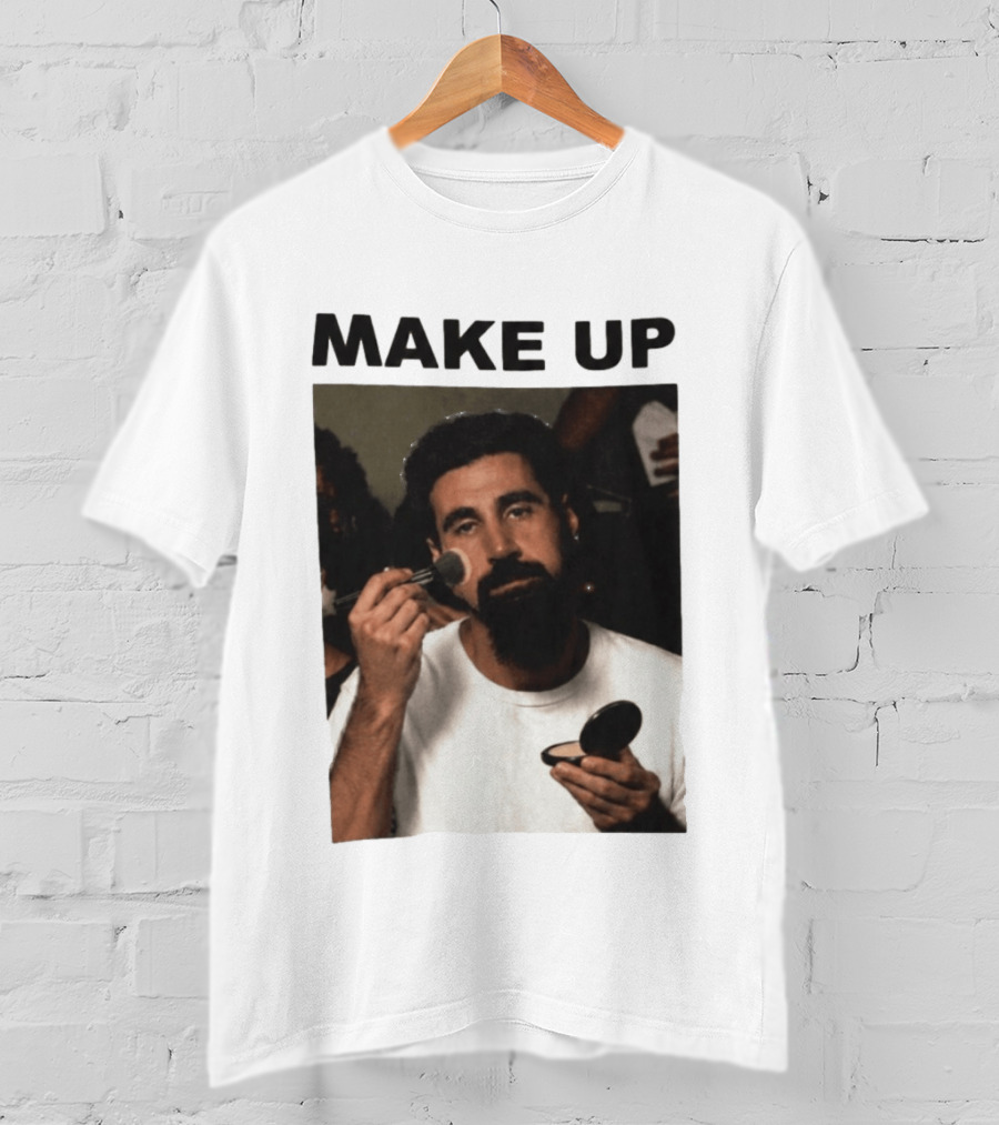 Soad Brazil Makeup Celebrity Face Applying Powder T-Shirt
