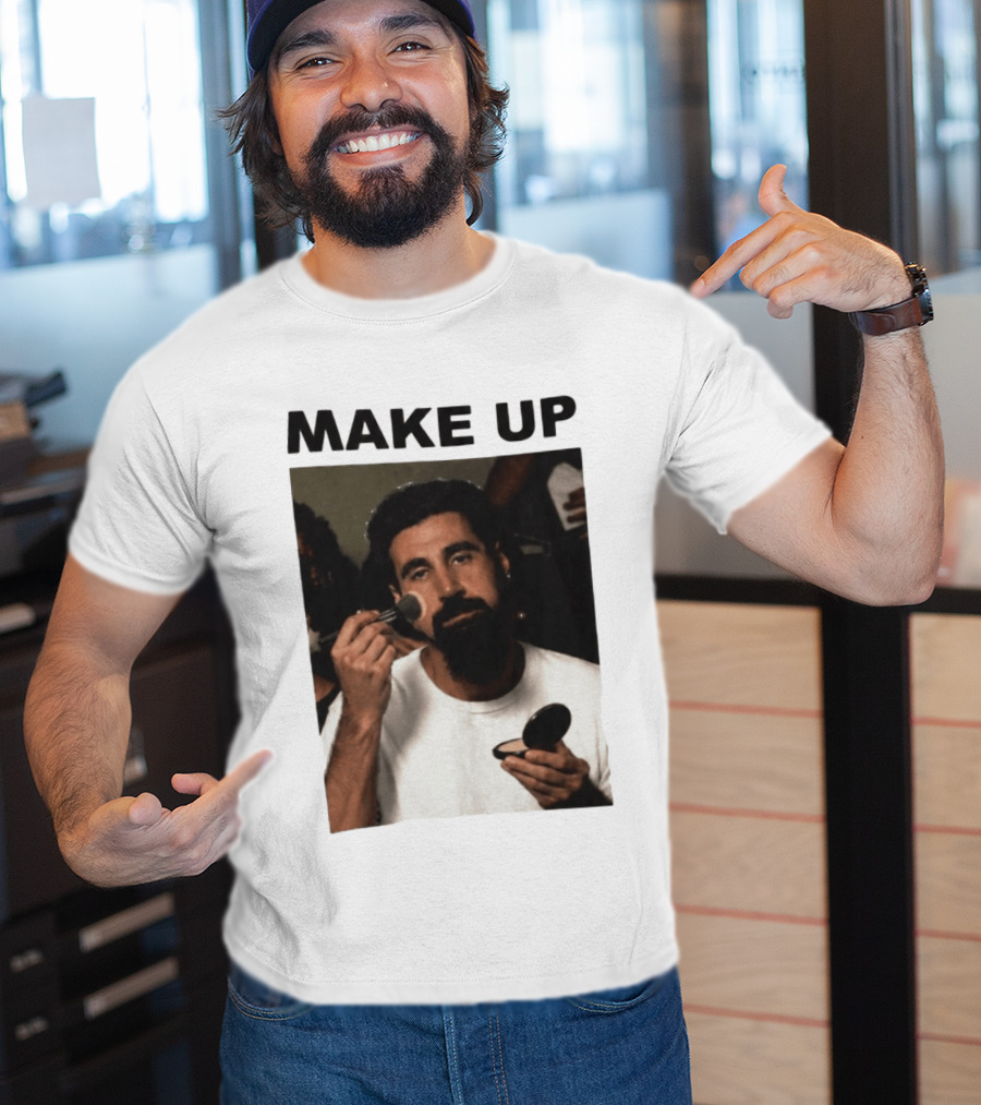 Soad Brazil Makeup Celebrity Face Applying Powder T-Shirt