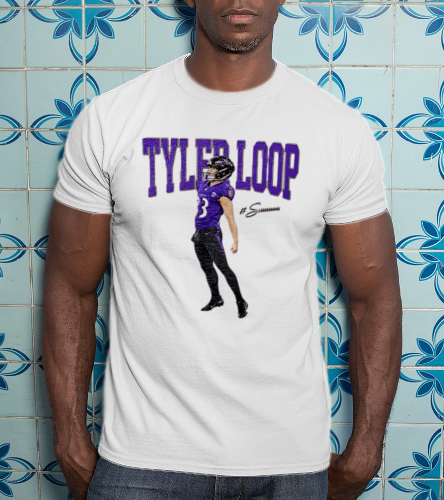 Tyler Loop Siuuuuuu Football The Ravens Player Celebration T-Shirt
