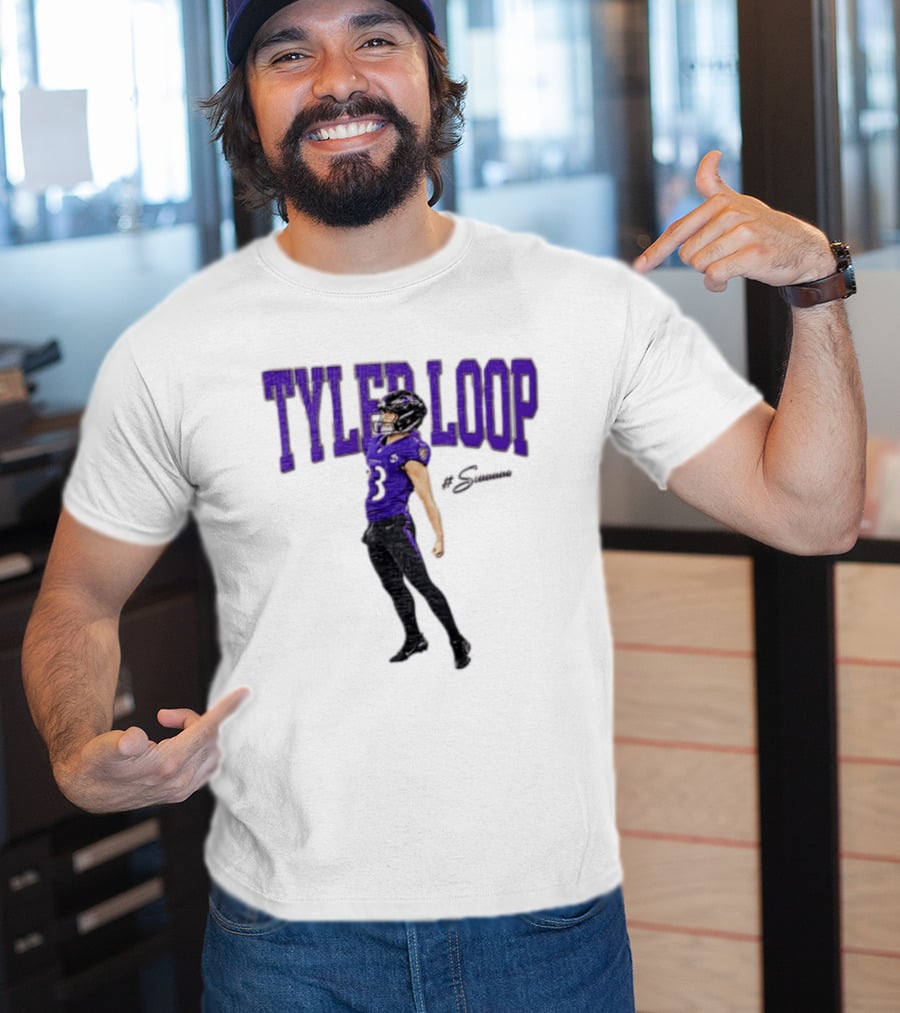 Tyler Loop Siuuuuuu Football The Ravens Player Celebration T-Shirt