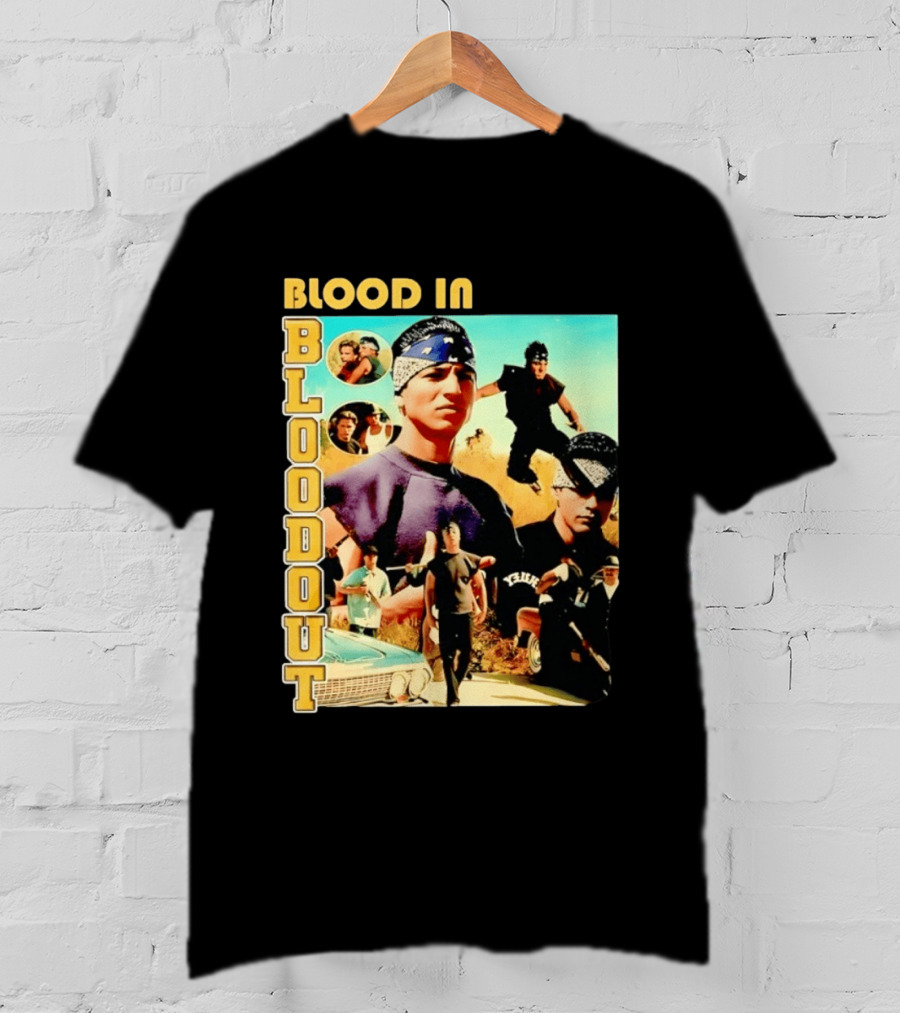 Blood In Blood Out 90s Cult Classic Movie T-Shirt