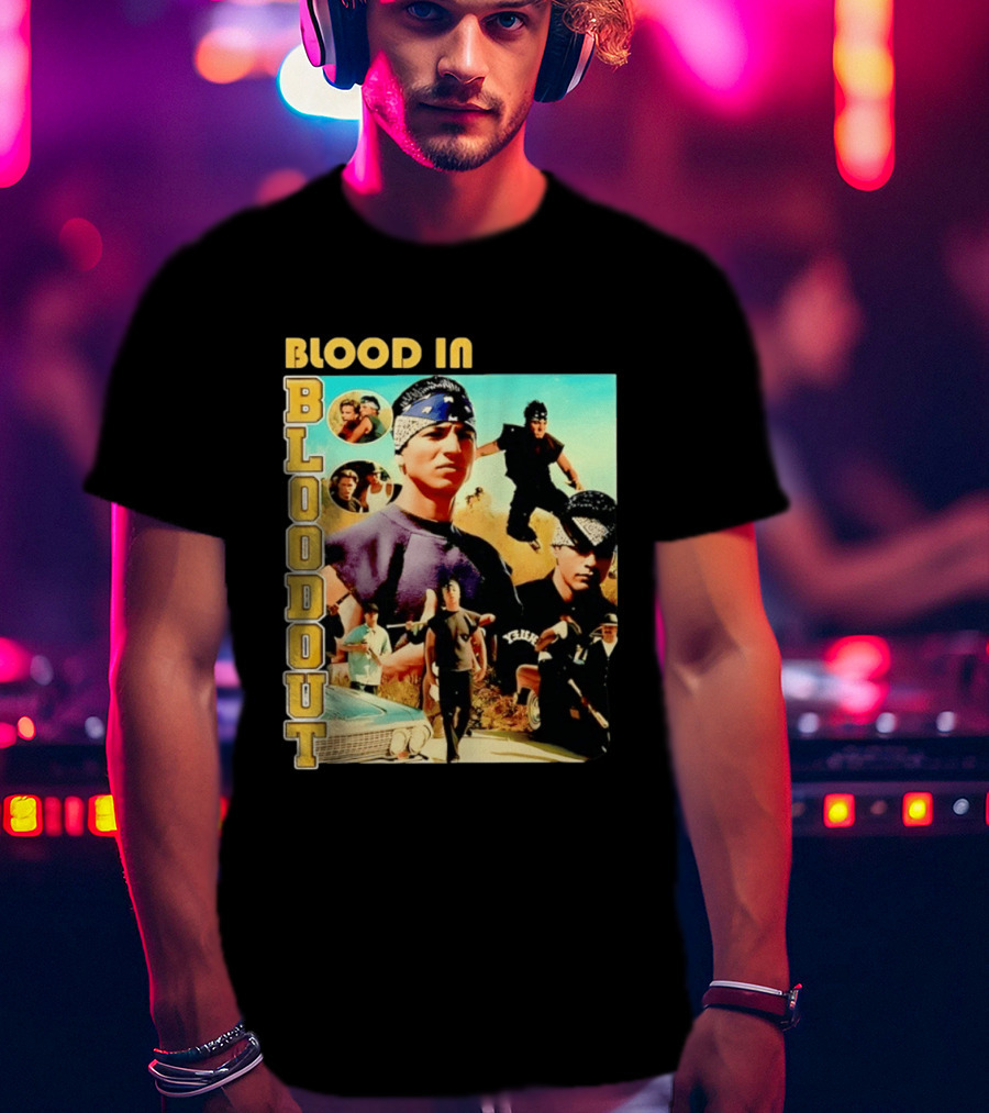 Blood In Blood Out 90s Cult Classic Movie T-Shirt