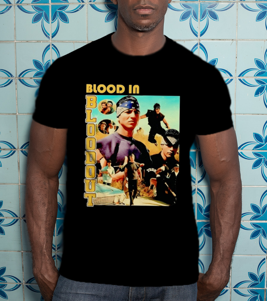 Blood In Blood Out 90s Cult Classic Movie T-Shirt