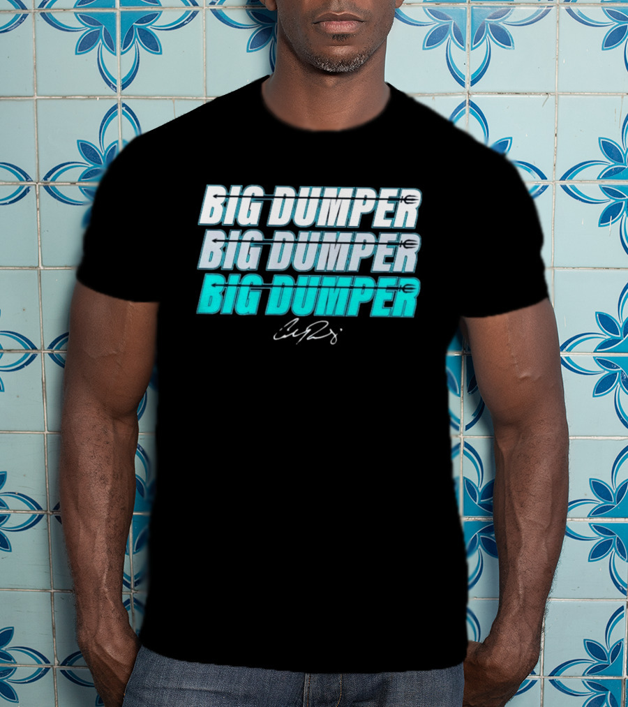 Cal Raleigh Big Dumper Seattle Mariners Baseball Signature T-Shirt