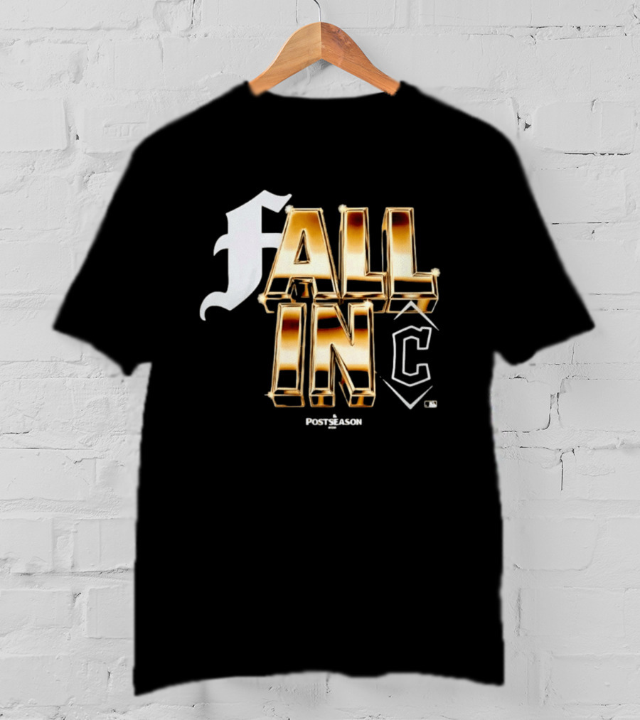 Cleveland Guardians Fall In C 2024 MLB Postseason T-Shirt