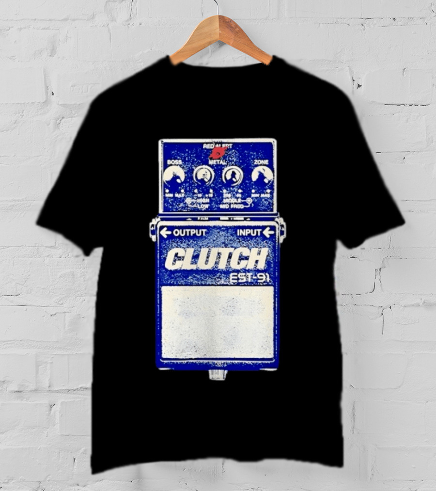 Boss Metal Zone Clutch Est 91 Rock Music Pedal T-Shirt