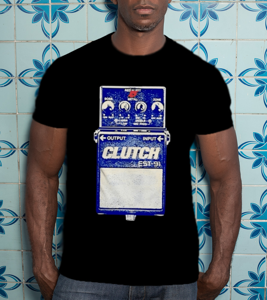 Boss Metal Zone Clutch Est 91 Rock Music Pedal T-Shirt