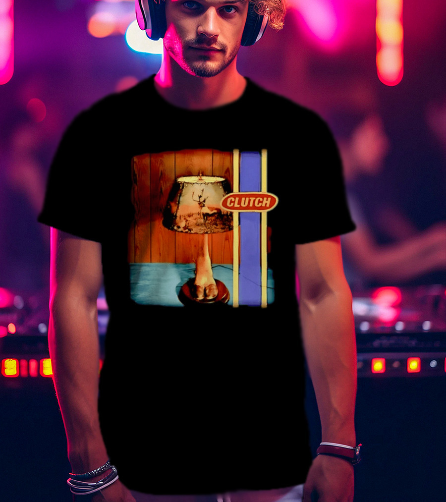 Clutch Lamp Deer Hoof Rock Music Alternative Metal T-Shirt
