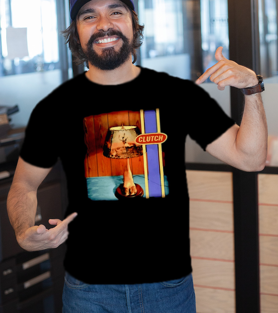 Clutch Lamp Deer Hoof Rock Music Alternative Metal T-Shirt