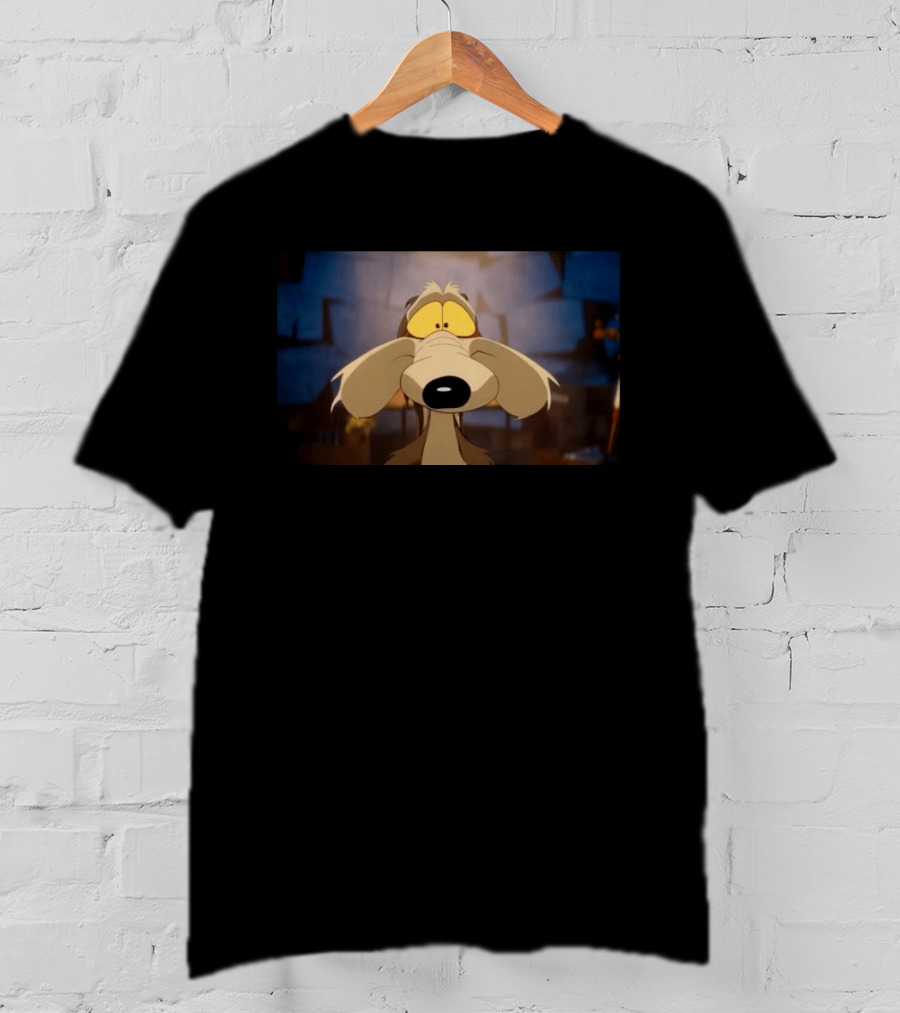 Coyote Vs Acme Release On Digital Tomorrow Animated Character Image T-Shirt