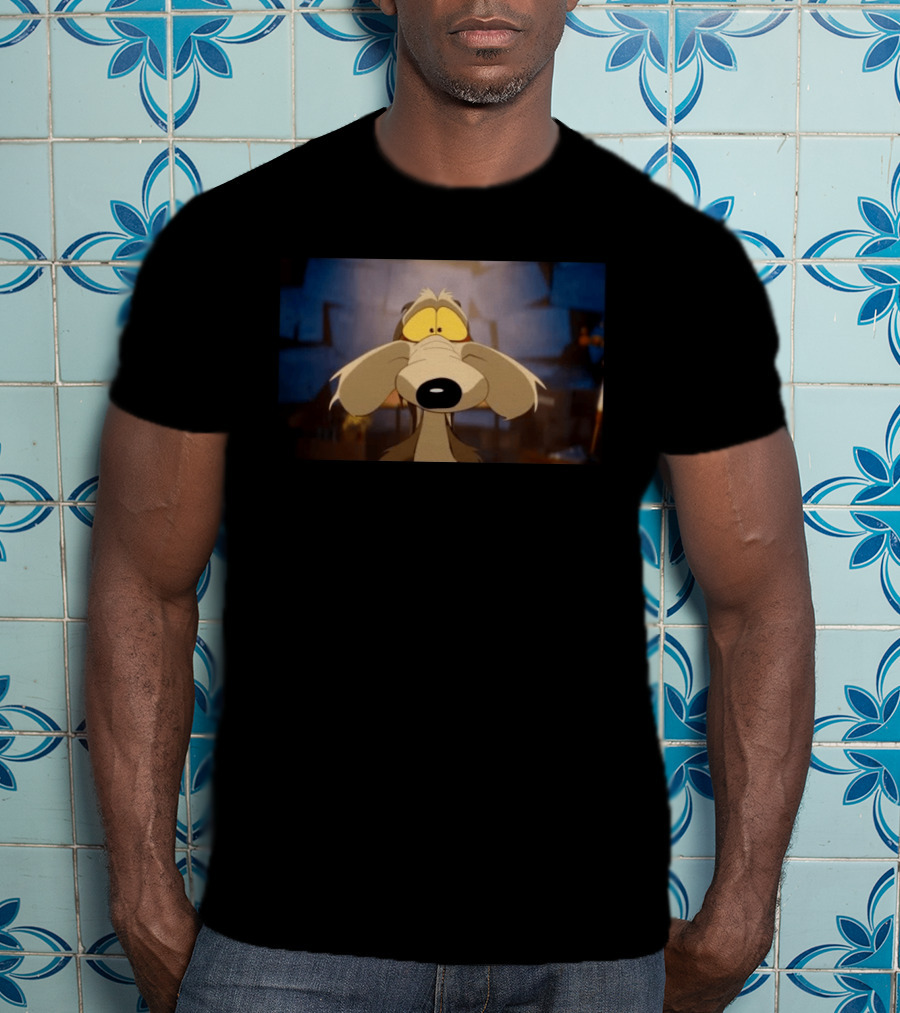 Coyote Vs Acme Release On Digital Tomorrow Animated Character Image T-Shirt