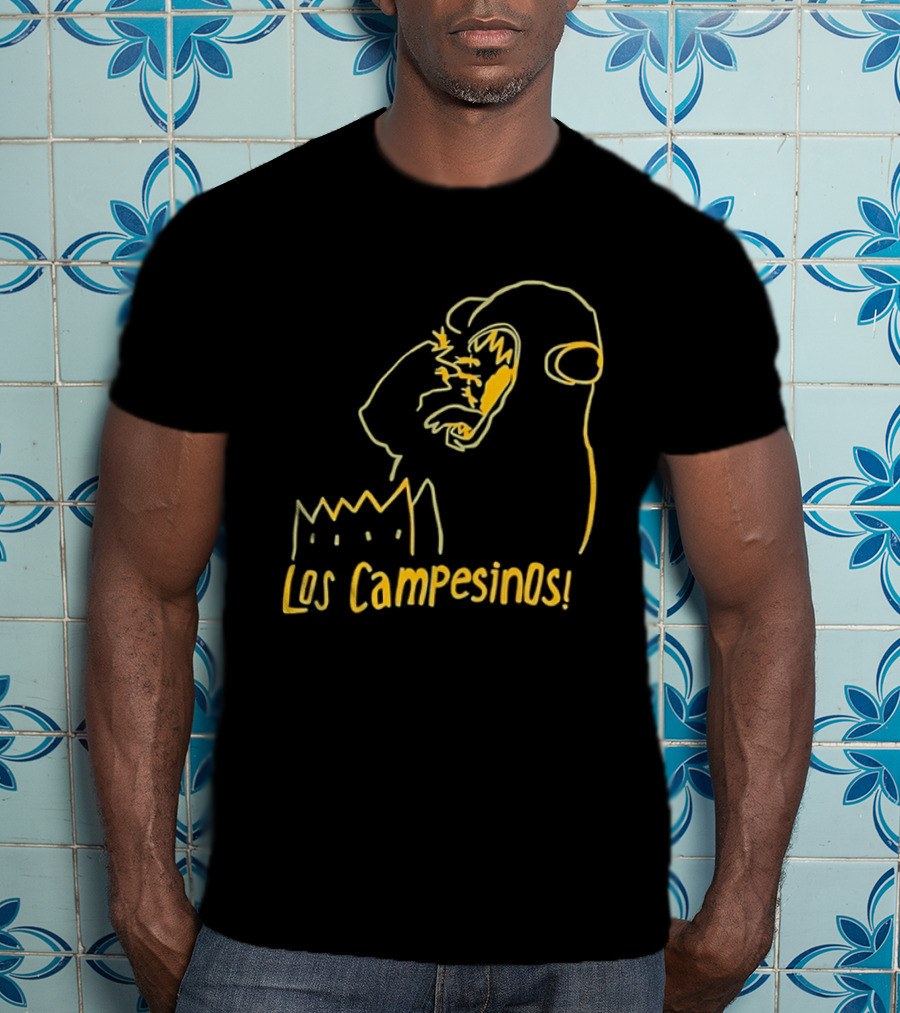 Los Campesinos Indie Rock Band Music Bear Castle T-Shirt