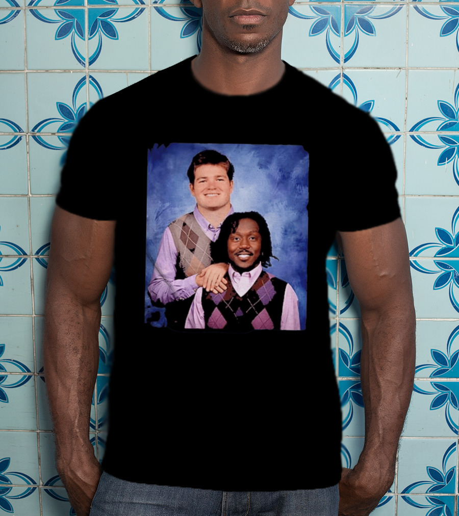 Drake Maye AJ Brown Step Brothers Movie T-Shirt