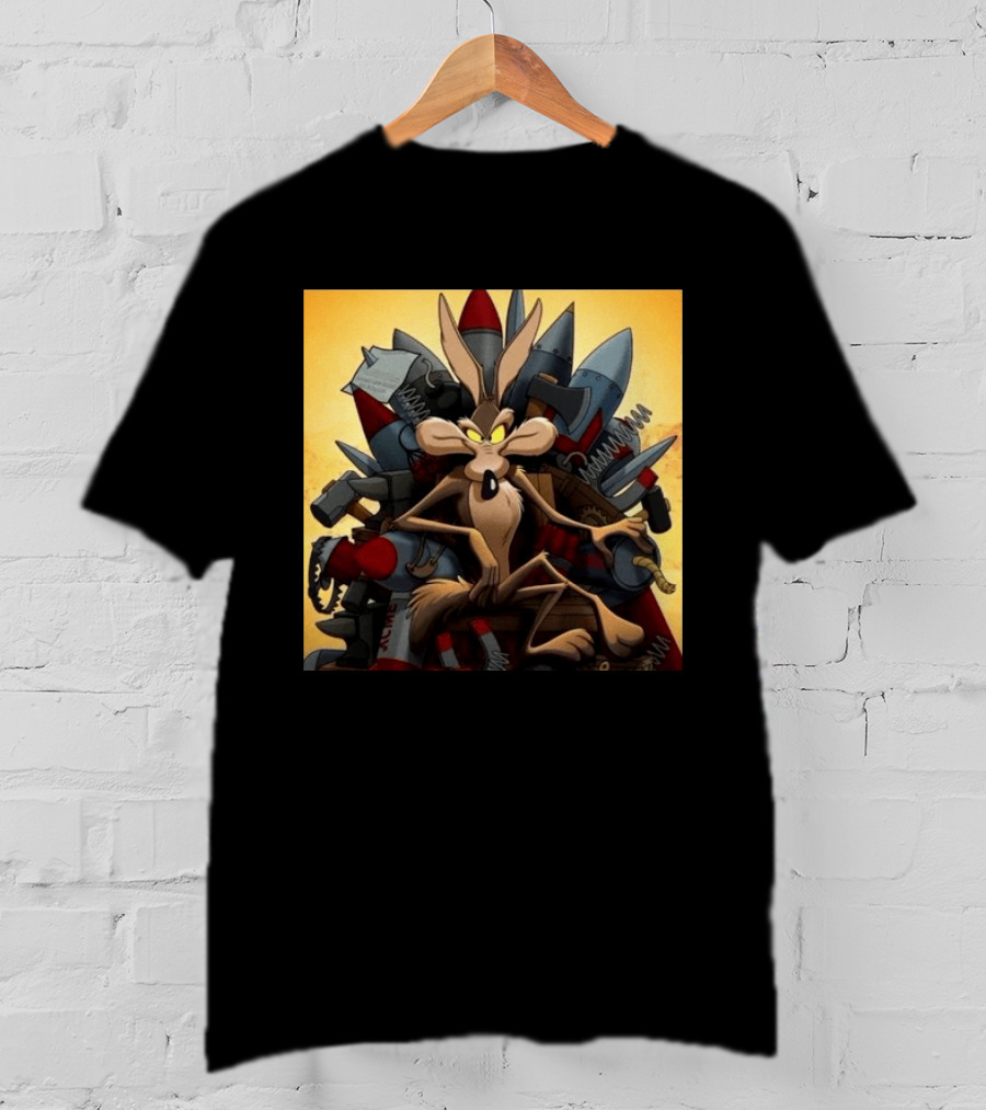 Wile E. Coyote Acme Rockets Digital Release Tomorrow T-Shirt