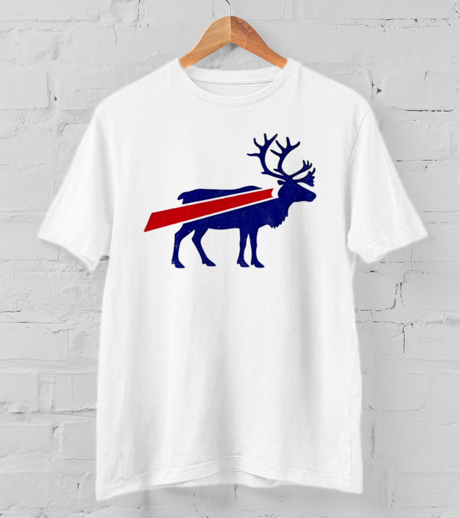 Buffalo Bills Reindeer Christmas Edition T-Shirt