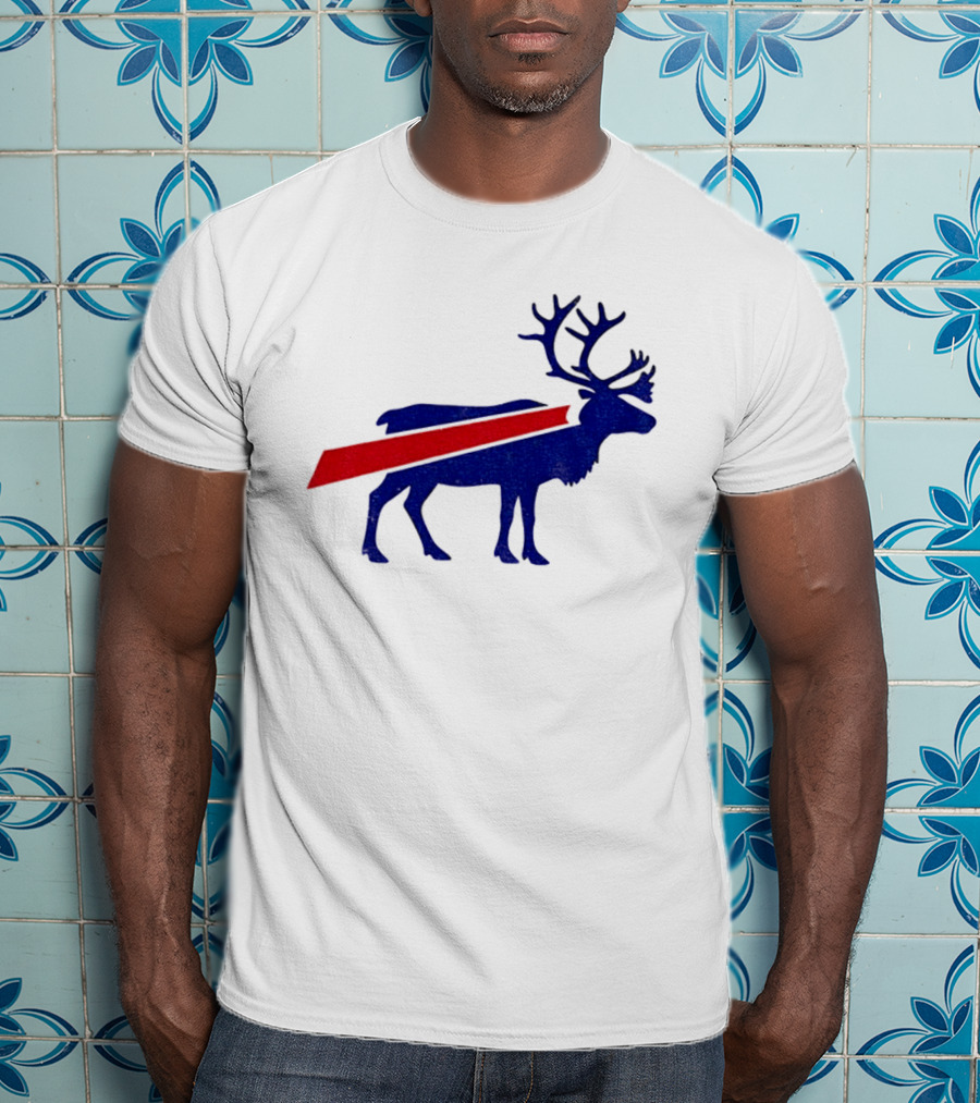 Buffalo Bills Reindeer Christmas Edition T-Shirt