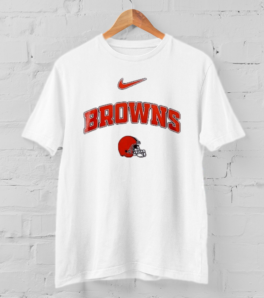 Nike Cleveland Browns Helmet Browns Resist For Freedom T-Shirt