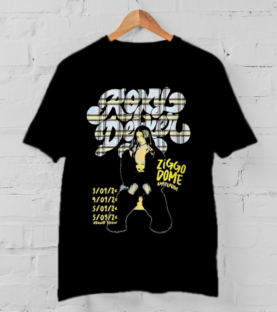 Roxy Dekker Ziggo Dome Amsterdam Concert Tour Dates 3/01/24 4/01/24 5/01/24 New Show T-Shirt