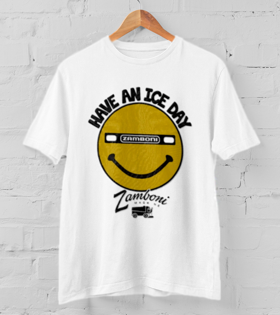 Have An Ice Day Smile Zamboni T-Shirt