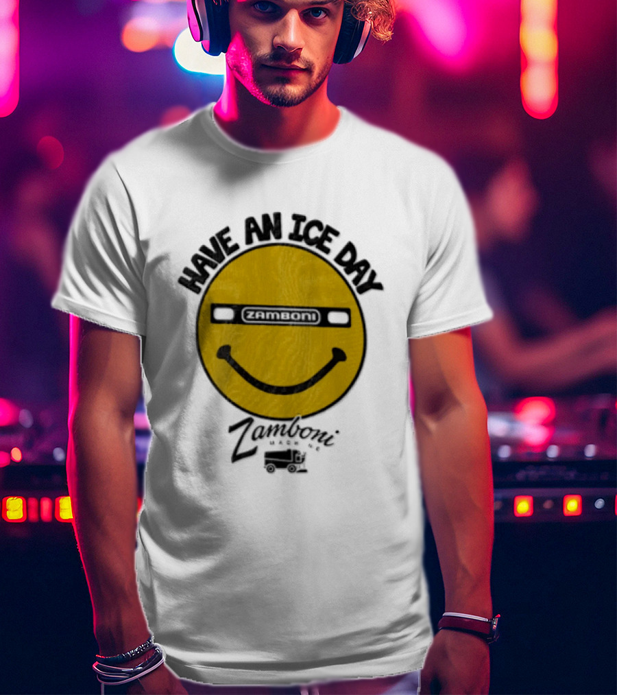 Have An Ice Day Smile Zamboni T-Shirt
