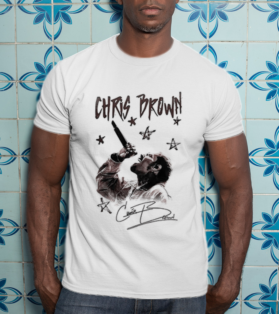 San Francisco 49ers Chris Brown Collaboration CB Signature T-Shirt