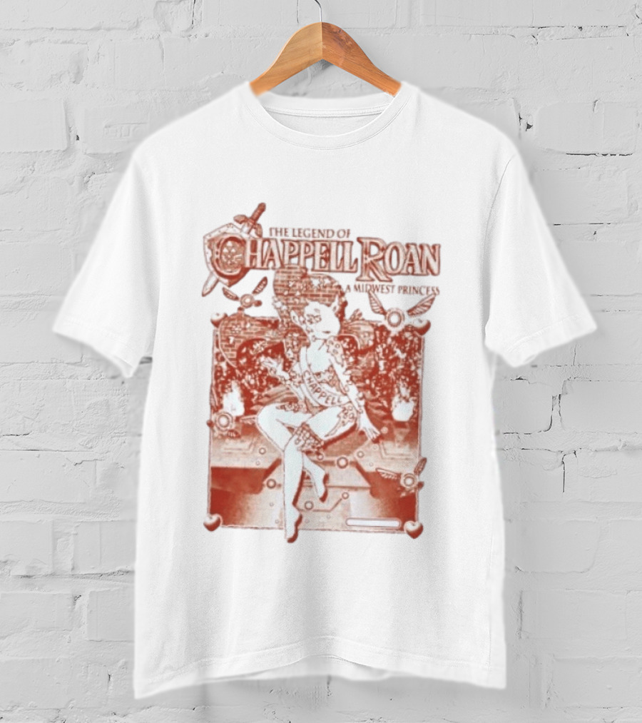 The Legend Of Chappell Roan A Midwest Princess Fantasy Adventure Aesthetic T-Shirt