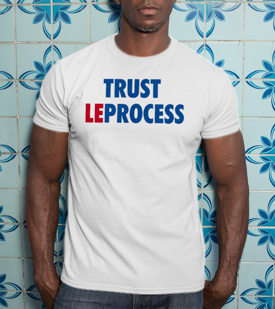 Trust Le Process Philadelphia 76ers Joel Embiid Team T-Shirt