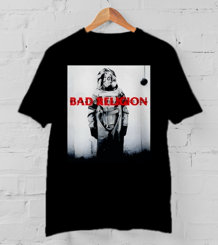 Bad Religion Stranger Than Fiction Punk Rock Hazmat Suit T-Shirt