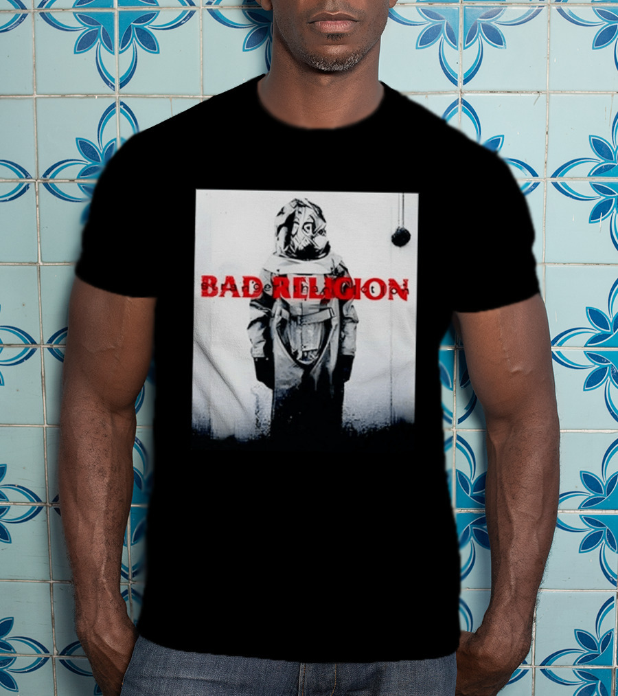 Bad Religion Stranger Than Fiction Punk Rock Hazmat Suit T-Shirt