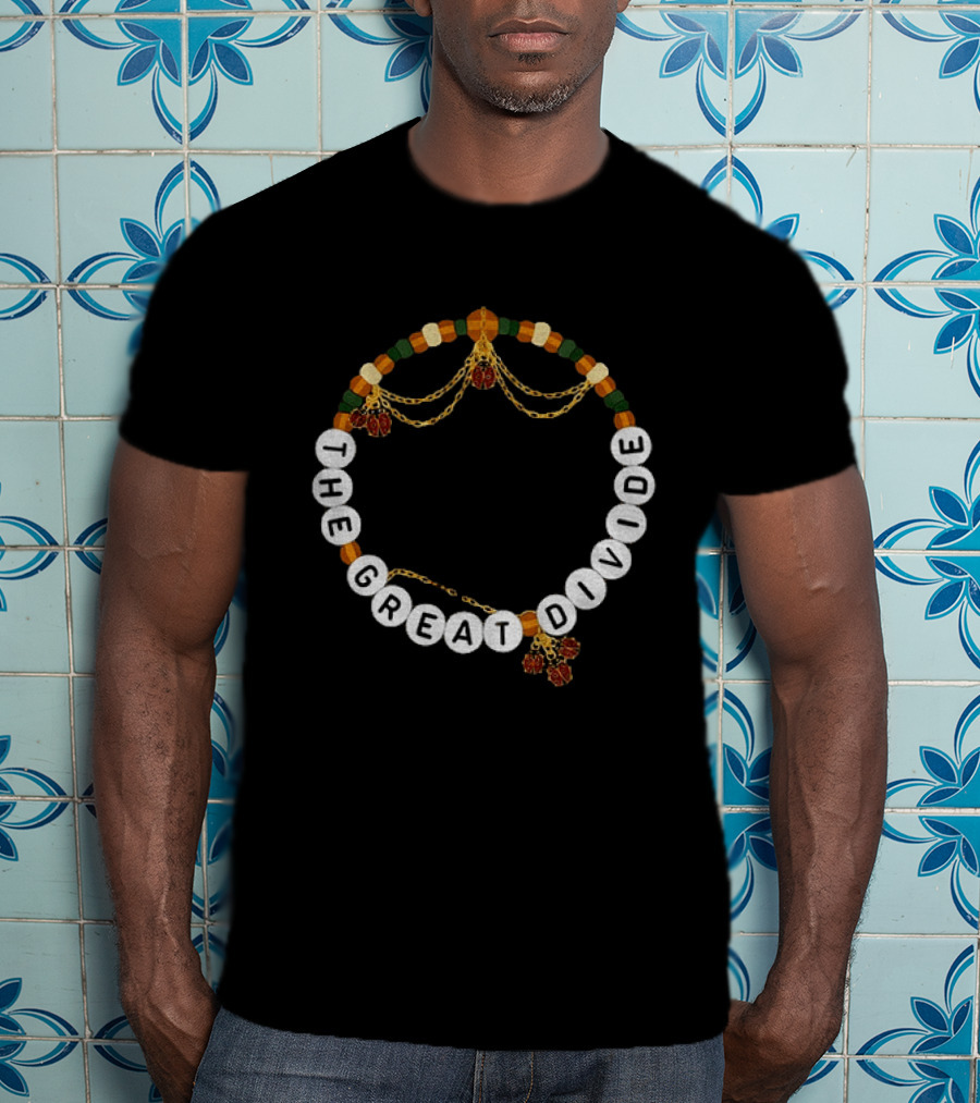 Noah Kahan The Great Divide Bracelet Beaded Chain T-Shirt