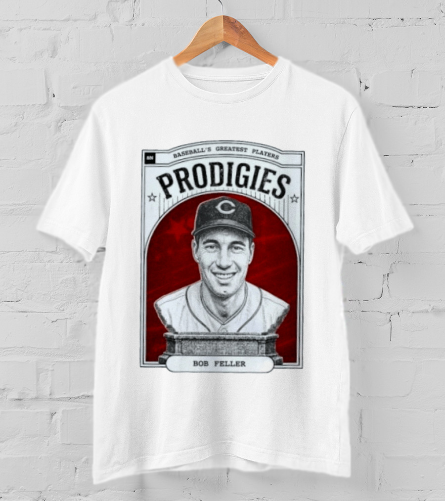 Baseball's Greatest Players Prodigies Bob Feller T-Shirt