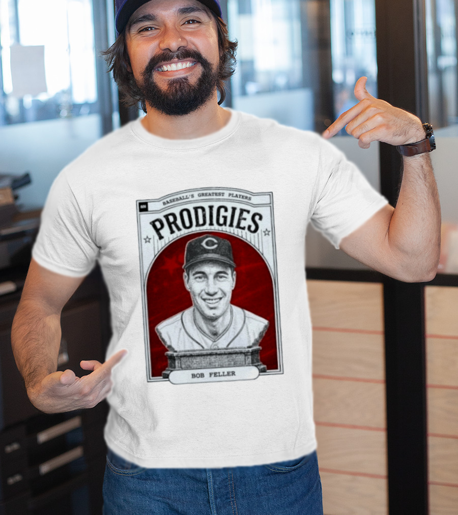 Baseball's Greatest Players Prodigies Bob Feller T-Shirt