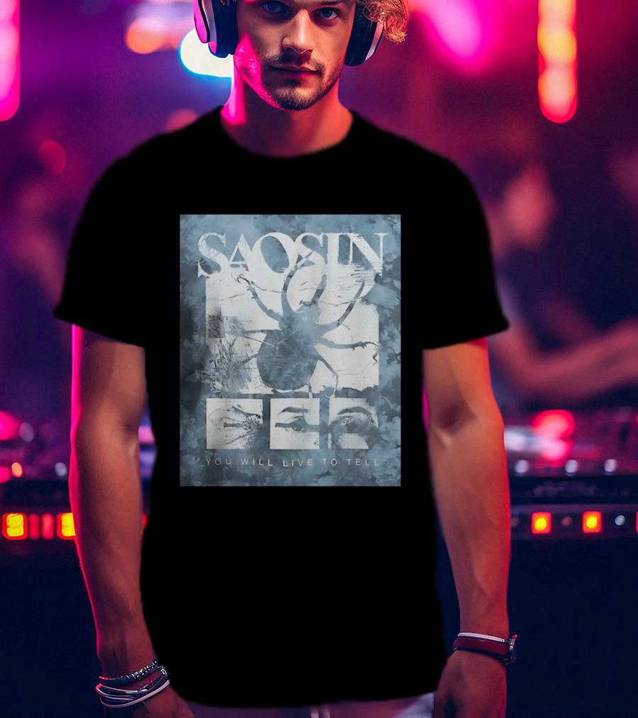 Saosin You Will Live To Tell Post Hardcore Insect Abstract T-Shirt