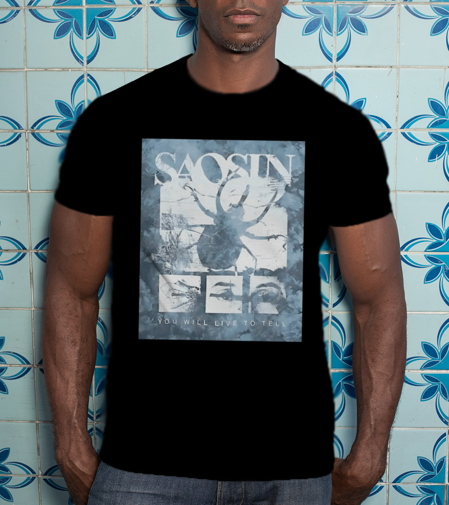 Saosin You Will Live To Tell Post Hardcore Insect Abstract T-Shirt