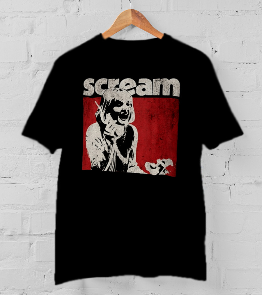 Scream Horror 90's Cult Movie Classic Halloween T-Shirt