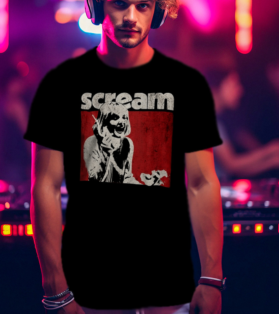 Scream Horror 90's Cult Movie Classic Halloween T-Shirt