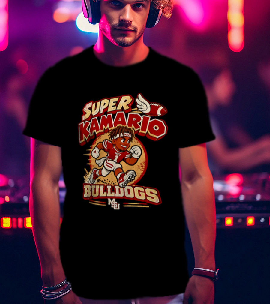 Super Kamario Mississippi State Bulldogs MSU T-Shirt