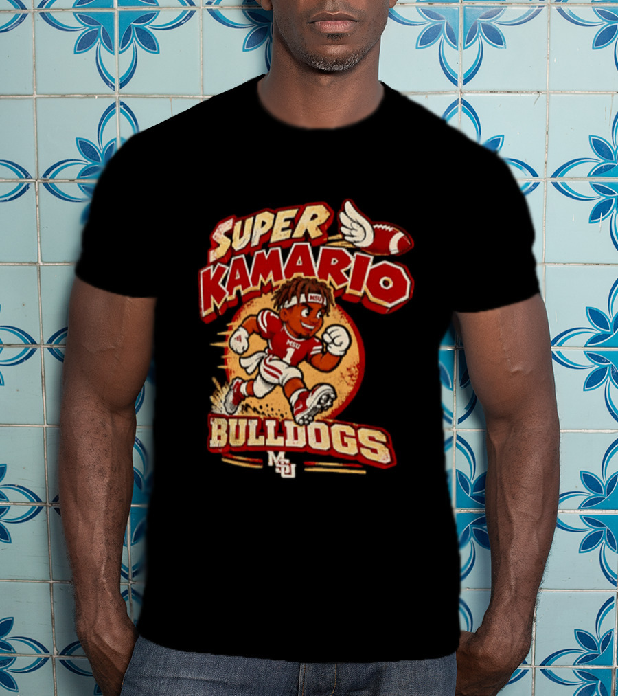 Super Kamario Mississippi State Bulldogs MSU T-Shirt