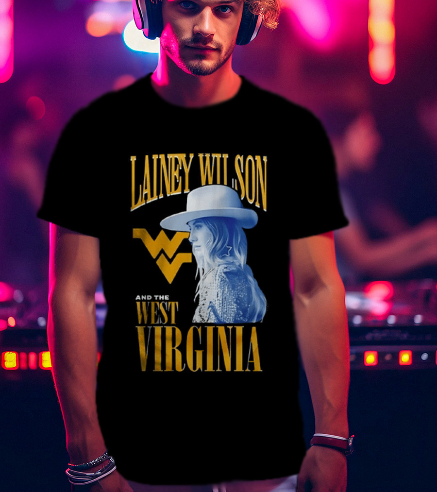 Lainey Wilson West Virginia Mountaineers Fan T-Shirt