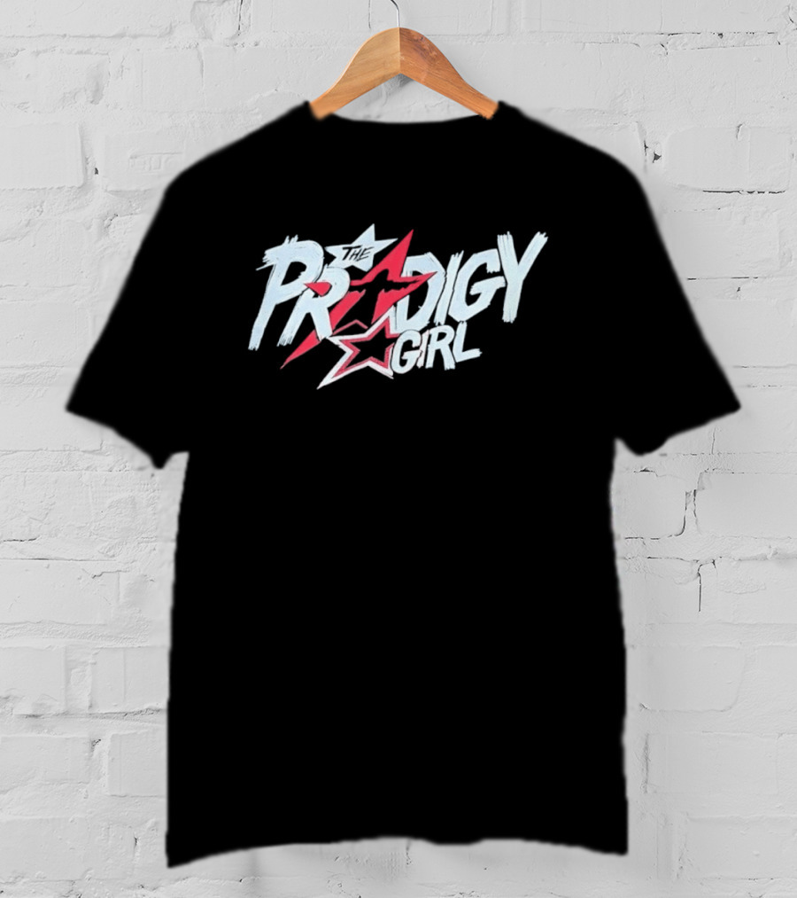 Prodigy Girl Bold Red Starburst T-Shirt