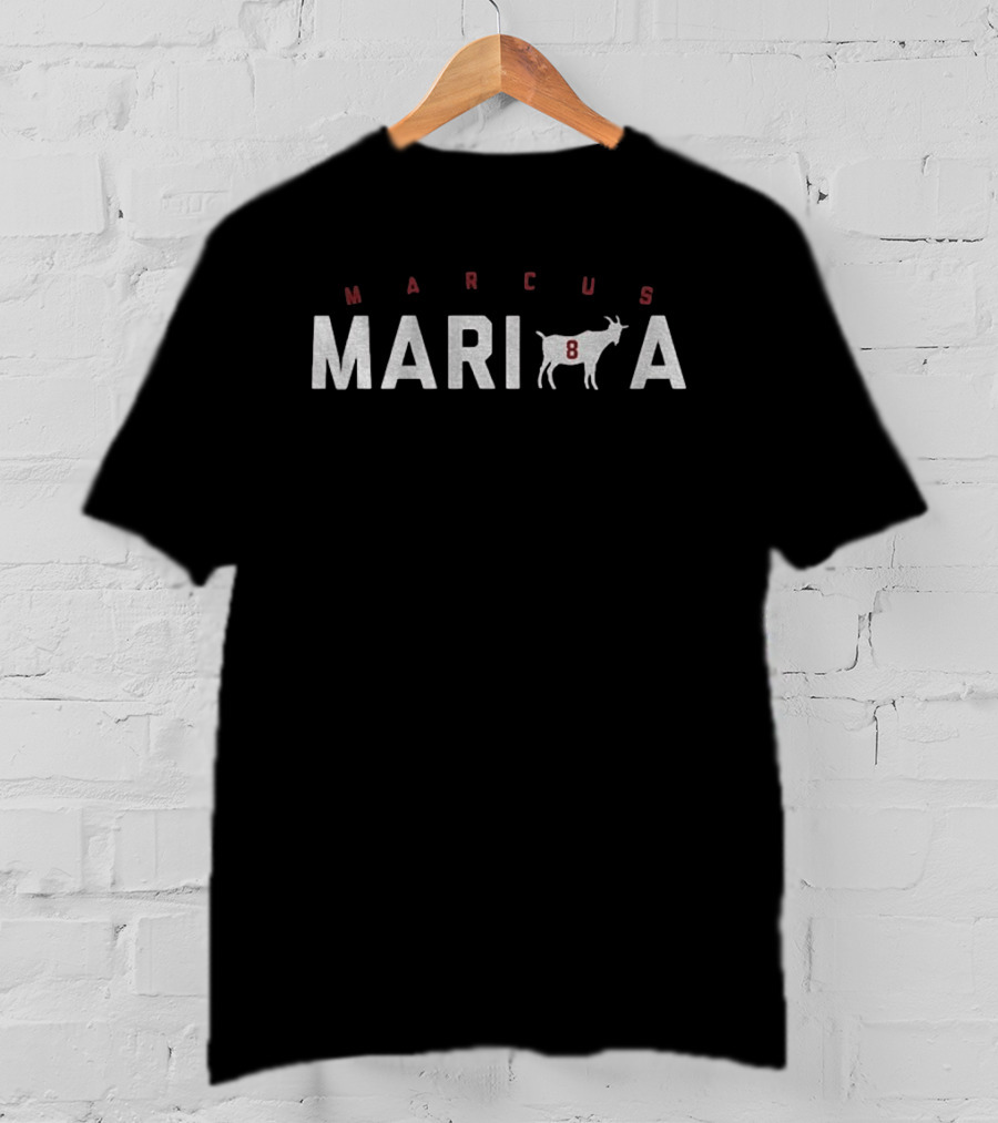 Marcus Mariota Mari GOAT A 8 Washington Past Seattle 33 31 T-Shirt