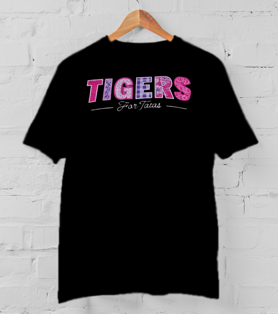 Tigers For Tatas Breast Cancer Awareness Clemson Tigers T-Shirt