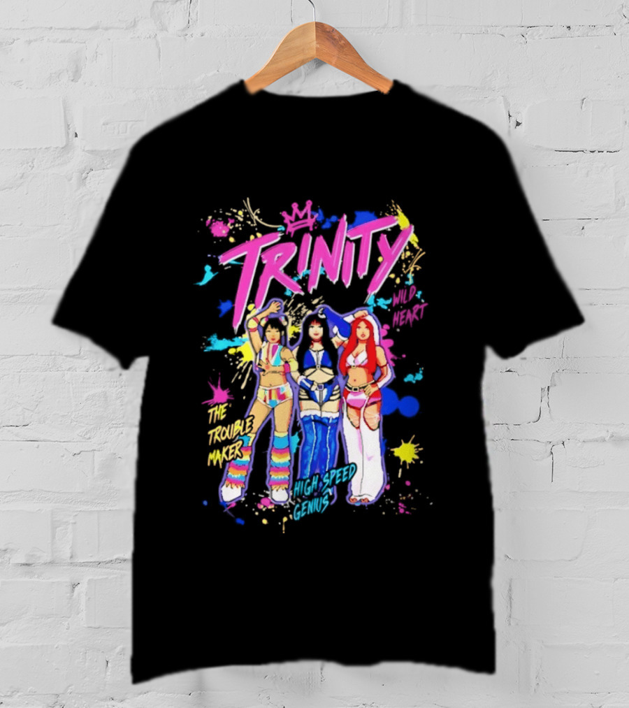 Trinity Wild Heart The Trouble Maker High Speed Genius Trio T-Shirt