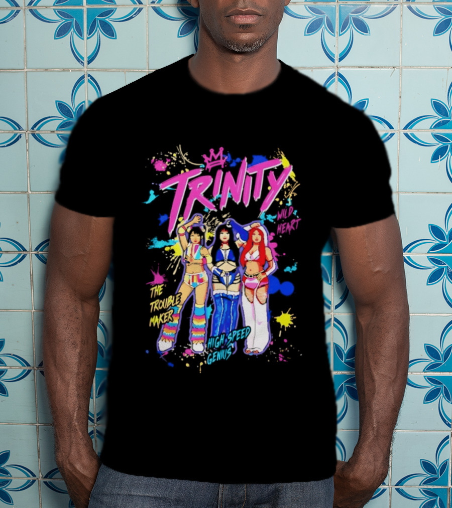 Trinity Wild Heart The Trouble Maker High Speed Genius Trio T-Shirt