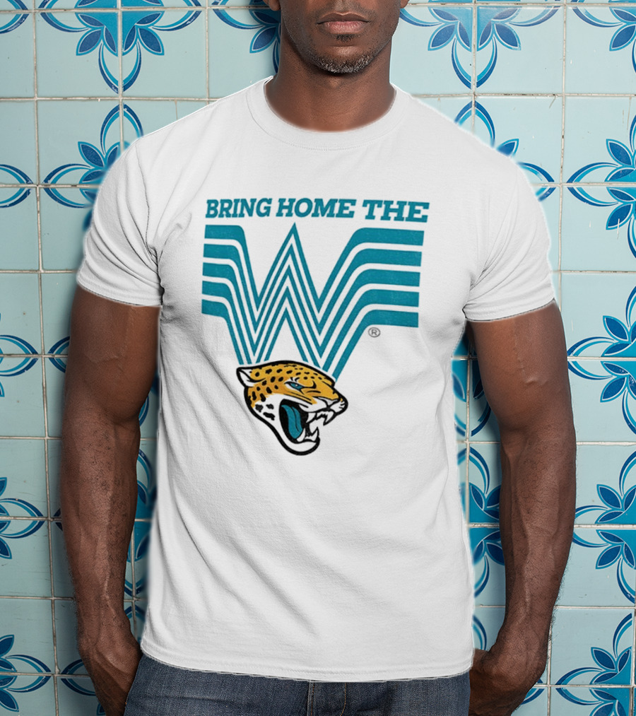 Bring Home The W Jaguars Win Free Whataburger T-Shirt