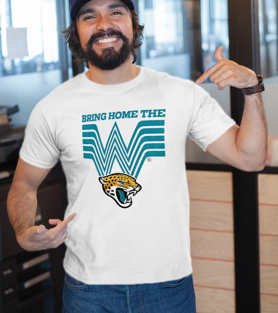 Bring Home The W Jaguars Win Free Whataburger T-Shirt