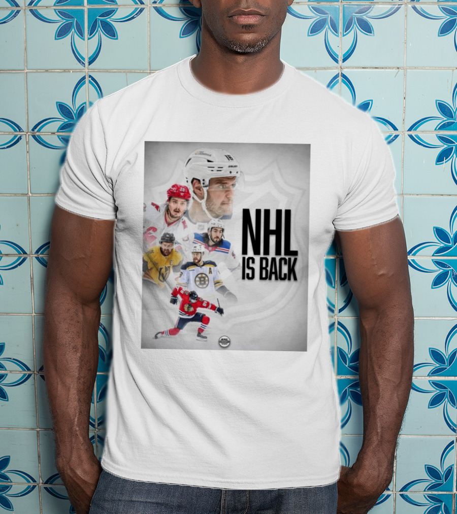 NHL 2026 2027 Is Back Featuring Iconic Players And Teams Like Boston Vegas Florida Carolina T-Shirt