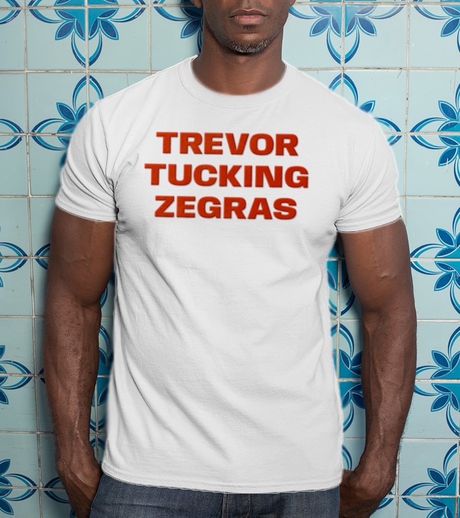 Trevor Tucking Zegras Philadelphia Flyers Hockey T-Shirt